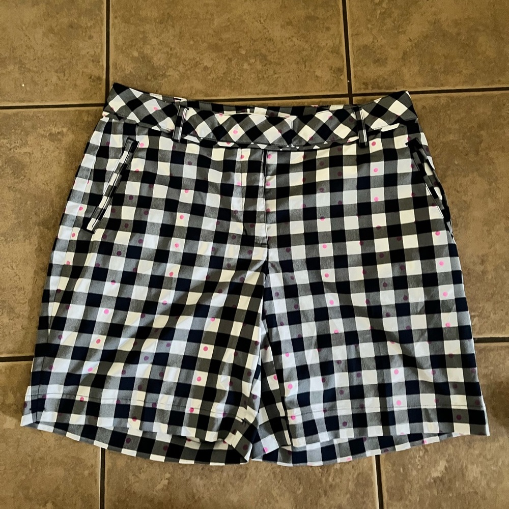 CHECKERS PINK DOT SHORTS